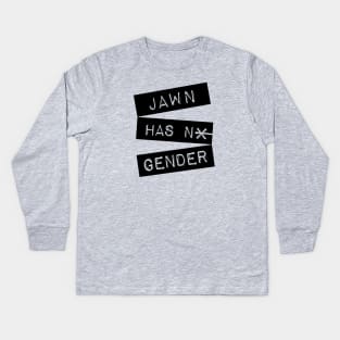 Jawn Has No Gender Kids Long Sleeve T-Shirt